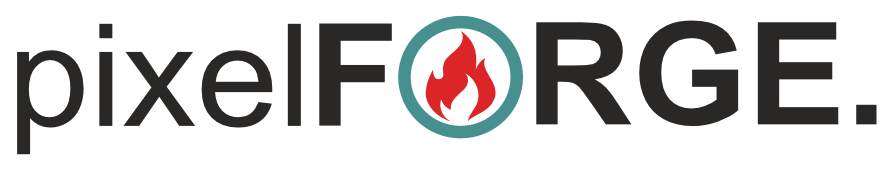 PixelForge Logo